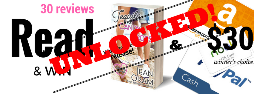 unlocked giveaway Jean Oram's 30 reviews for Blueberry Springs