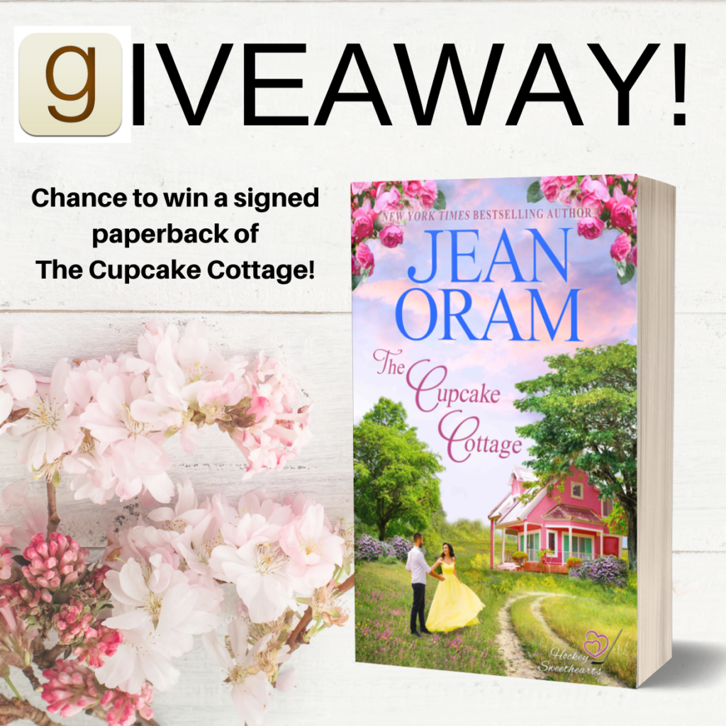Goodreads giveaway signed copy The Cupcake Cottage by Jean Oram