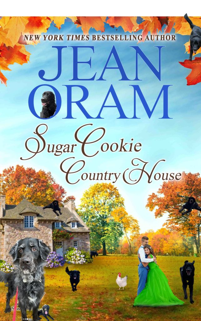 My dog is hidden in the cover of Sugar Cookie COuntry House. can you find her?