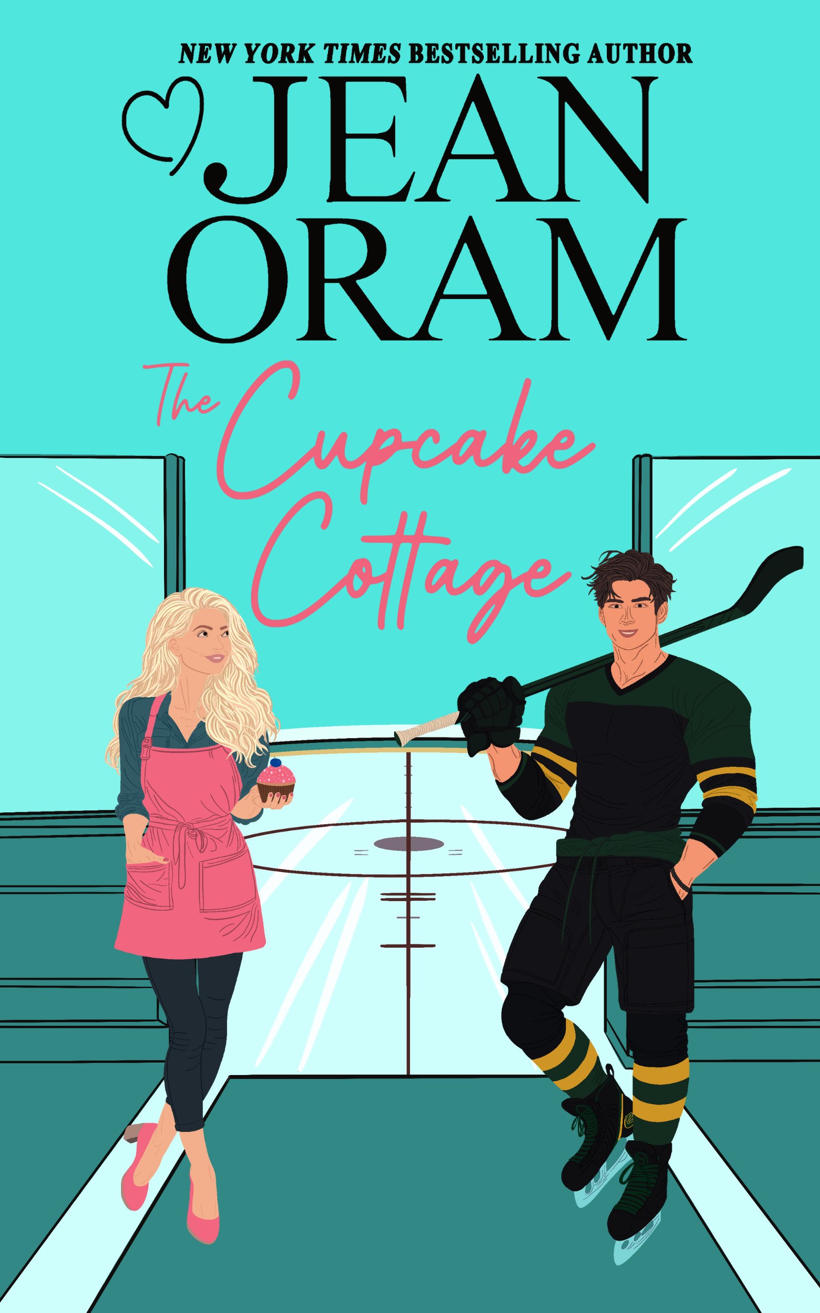 The Cupcake Cottage by Jean Oram. A hockey romance, closed door sweet romance.