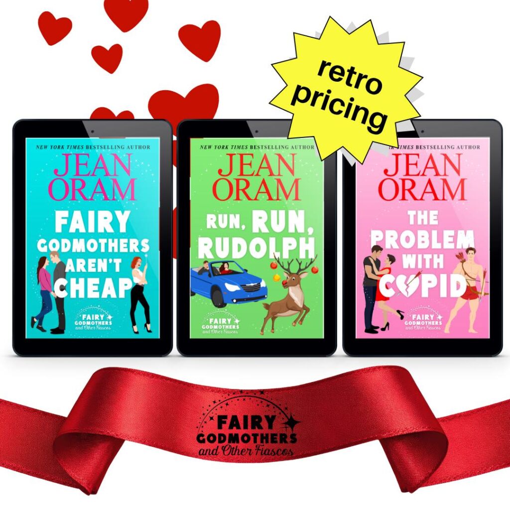 Fairy Godmothers and Other Fiascos series by Jean Oram 20% off sale retro pricing